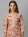 Picture of Charming Cotton Rosy Brown Kurtis & Tunic