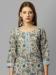 Picture of Well Formed Cotton Sky Blue Kurtis & Tunic