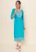 Picture of Ideal Cotton Dark Turquoise Kurtis & Tunic