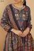 Picture of Elegant Silk Dark Slate Grey Readymade Salwar Kameez