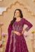 Picture of Pleasing Georgette Maroon Straight Cut Salwar Kameez