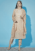 Picture of Cotton & Silk Rosy Brown Readymade Salwar Kameez