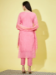 Picture of Cotton & Silk Light Pink Readymade Salwar Kameez