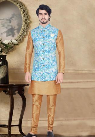 Picture of Gorgeous Silk Burly Wood Kurtas