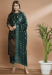 Picture of Cotton & Silk Dark Slate Grey Readymade Salwar Kameez