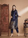 Picture of Cotton & Silk Navy Blue Readymade Salwar Kameez