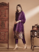 Picture of Cotton & Silk Purple Readymade Salwar Kameez