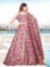 Picture of Wonderful Satin & Silk Rosy Brown Lehenga Choli