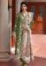 Picture of Rayon & Cotton Dark Olive Green Straight Cut Salwar Kameez