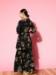 Picture of Delightful Rayon Black Readymade Salwar Kameez