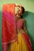 Picture of Admirable Georgette Golden Rod Lehenga Choli