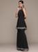 Picture of Fine Chiffon Black Readymade Salwar Kameez