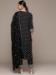 Picture of Statuesque Chiffon Black Readymade Salwar Kameez