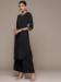 Picture of Admirable Chiffon Black Readymade Salwar Kameez