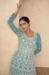 Picture of Ideal Georgette Cadet Blue Anarkali Salwar Kameez