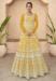 Picture of Resplendent Georgette Golden Rod Anarkali Salwar Kameez