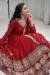 Picture of Fine Georgette Maroon Readymade Gown