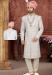 Picture of Fascinating Silk Off White Sherwani