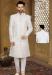 Picture of Superb Silk Off White Sherwani