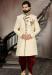 Picture of Resplendent Silk Linen Sherwani