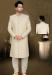 Picture of Resplendent Silk Tan Sherwani