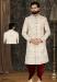 Picture of Charming Georgette Off White Sherwani