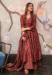 Picture of Gorgeous Chiffon Maroon Readymade Salwar Kameez