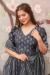 Picture of Chiffon Dark Slate Grey Readymade Salwar Kameez