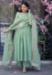 Picture of Cotton & Silk Dark Sea Green Readymade Salwar Kameez