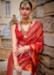 Picture of Stunning Silk Crimson Saree