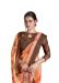 Picture of Beautiful Silk Dark Salmon Saree