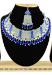 Picture of Radiant Royal Blue Necklace Set