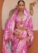 Picture of Statuesque Silk Pale Violet Red Saree