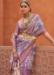 Picture of Beautiful Silk Rosy Brown Saree