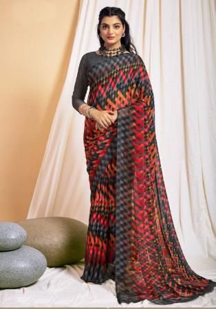 Picture of Beauteous Chiffon Sienna Saree