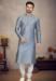 Picture of Fascinating Cotton & Silk Light Slate Grey Kurtas