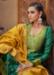 Picture of Appealing Silk Forest Green Straight Cut Salwar Kameez