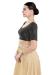 Picture of Alluring Georgette & Silk Black Designer Blouse