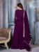 Picture of Comely Georgette Purple Anarkali Salwar Kameez