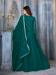 Picture of Nice Georgette Teal Anarkali Salwar Kameez