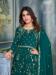 Picture of Nice Georgette Teal Anarkali Salwar Kameez