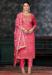 Picture of Chiffon Light Coral Straight Cut Salwar Kameez