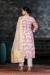 Picture of Lovely Chiffon Gainsboro Straight Cut Salwar Kameez