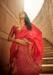 Picture of Statuesque Silk Light Coral Saree