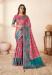 Picture of Well Formed Silk Light Coral Saree