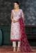 Picture of Bewitching Organza Lavender Straight Cut Salwar Kameez