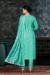 Picture of Medium Aqua Marine Straight Cut Salwar Kameez