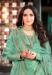 Picture of Synthetic Dark Sea Green Straight Cut Salwar Kameez