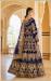 Picture of Classy Linen Midnight Blue Lehenga Choli