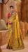 Picture of Comely Silk Golden Rod Saree